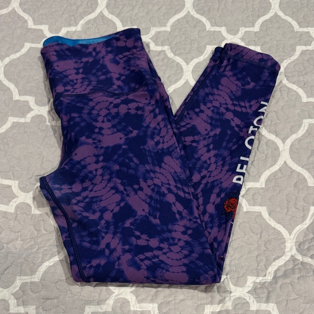 Peloton x Grateful Dead tie-dye leggings